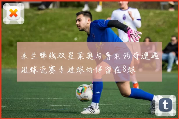 米兰锋线双星莱奥与普利西奇遭遇进球荒赛季进球均停留在8球